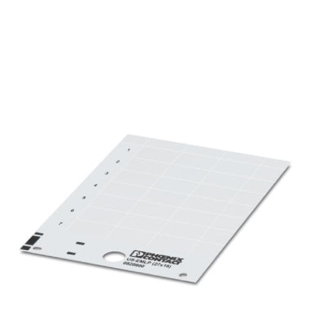 Phoenix Contact US-EMLP 27X18 Plastic label Card 0828800