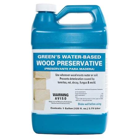 Green Products 1 Gal 34001 Clear Green's Clear Water-Based Wood Preservative 34004