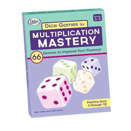 Didax Dice Games for Multiplication DD-211885