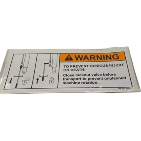 Agco DECAL, AGCO OEM 700725928 700725928