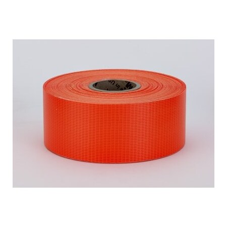 Mutual Industries Nylon Reinforced Fluorescent Barricade Tape 2in, 5PK 17772-145-2000