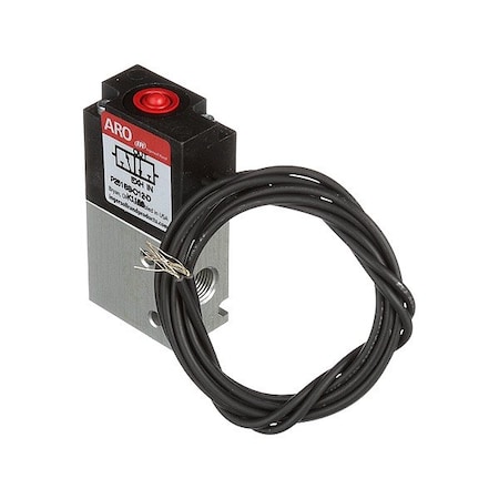 Aro Solenoid Air Con Valve, Three-Way, 125 psi P251SS-012-D