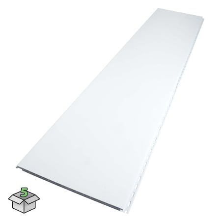 Duraclad Panel, .500 White 16X192 in, 5PK 199996