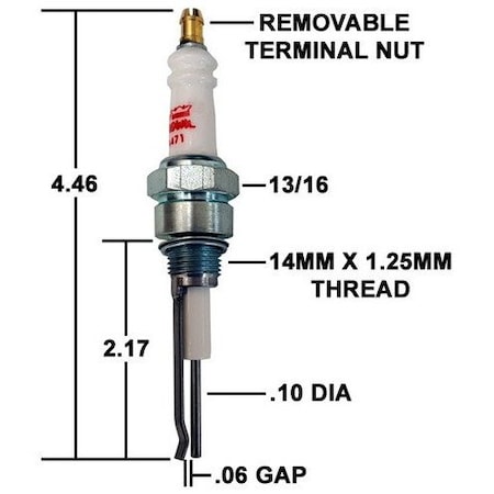 Crown Engineering Crown Igniter Eclipse 13047-1 CA471