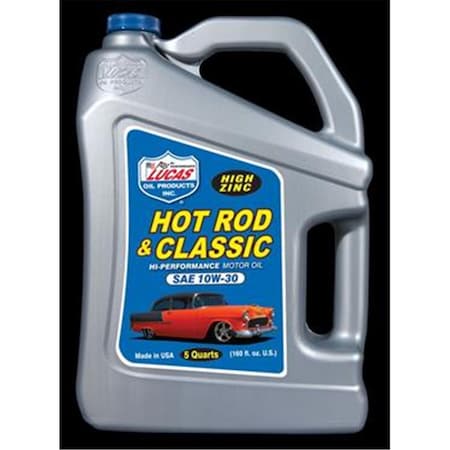 Lucas Oil 10679 Hot Rod And Classic Car 10W30 Motor Oil L44-10679