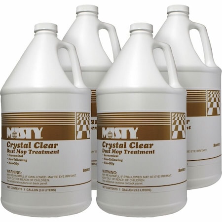Misty Dust Mop Treatment, Liquid, 1 gal, PK4 1003411