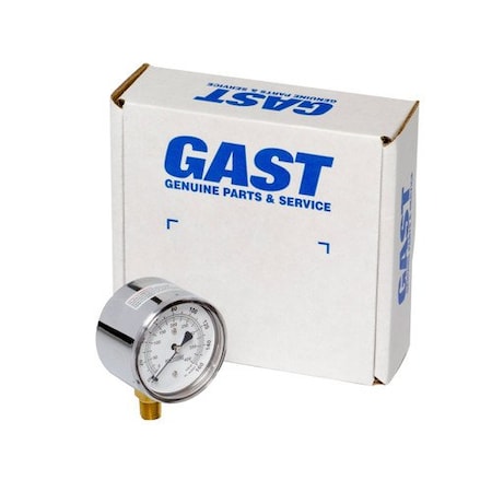 Gast Blower Relief Valve, 1/4 in Male NPT Inlet, 3.35 in Overall Length AE133