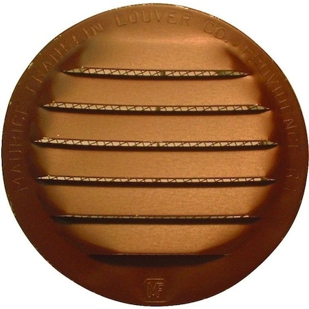 Maurice Franklin RLB100 25 Screen Louver, 2907 W, Aluminum, Brown RLB-100 2.5"