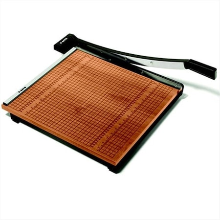 X-Acto Medium Duty Self-Sharpening Steel Wood Base Paper Trimmer - 15 Sheet, 15 x 15 In. Cut 82204