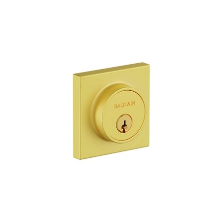 Baldwin Proximity Deadbolts Single Cylinder Lifetime Satin Brass 8220LL044BT