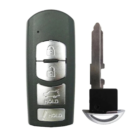 Aks Keys 2016 - 2019 Mazda Smart Key 4B Fob W/ Hatch FCC# WAZSKE13D02 - TKY2-67-5DY RC-MAZDA-41C