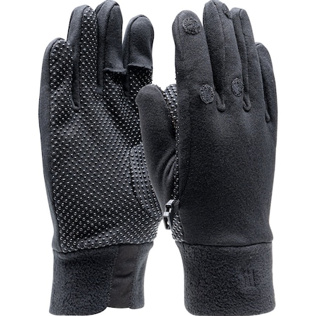 Pip Power Tec 4-Way Power Stretch Fleece Glove with Dotted Palm PT-007-M