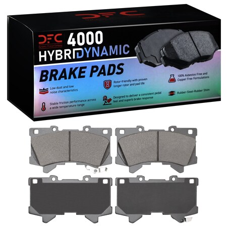 Dynamic Friction Co DFC 4000 HybriDynamic Brake Pads 4000-2442-00