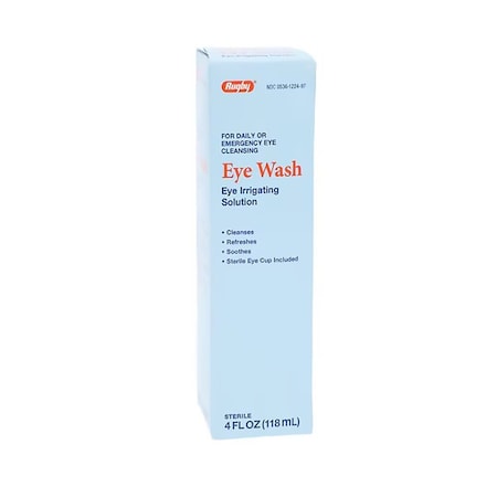 Rugby Laboratories Eye Wash Solution 118mL, 4oz/Bottle 1381044