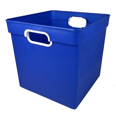 D2D Technologies Cube Bin, Blue - 3 Each D22574923
