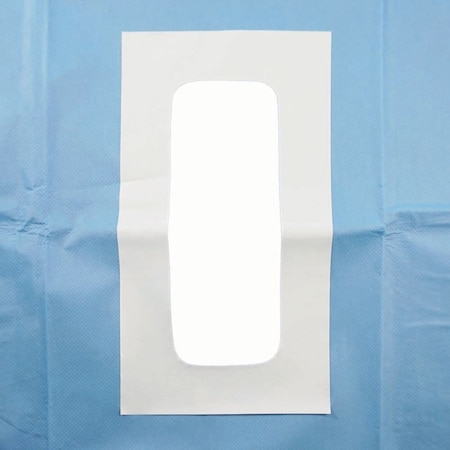 Jorgensen Laboratories JorVet Duo Drape, 30cmx45cm, Fenestration & Adhesive Patch, 10PK J1456