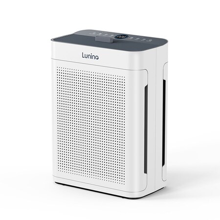 Edendirect 2500 sq. ft. True HEPA Room Air Purifier in White, 176 CFM, 30 dB Sleep Mode, with Activated Carbon ZRK2
