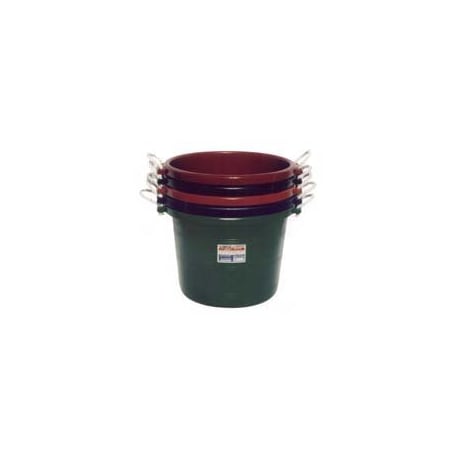 Tuff Stuff Products MCK70BR 70 qt. Muck Bucket; Burgandy MCK70BR