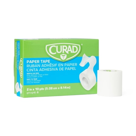Medline CURAD Paper Medical Adhesive Tape, 2in x 10 yd., 60PK NON270002