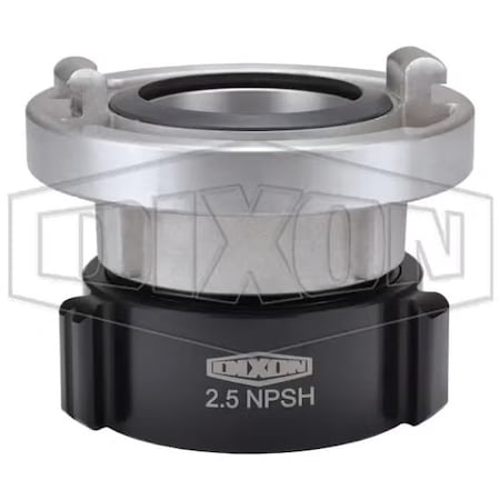 Dixon Rocker Lug Adapter with Buna-N Gasket, 2-1/2 in, Storz x FNPSH Swivel, 70DegF SFSA2525S