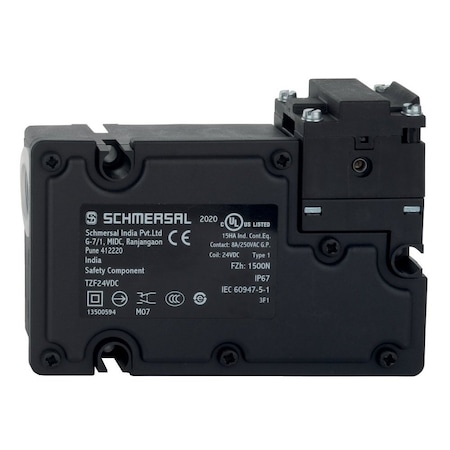 Schmersal Thermal Test Current. 4 A Voltage. 24 Vdc 1,000 A Tzfs 24V Dc 131017671
