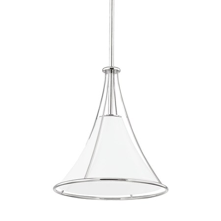 Mitzi Madelyn 1 Light Pendant 18 In. Polished Nickel H645701S-PN