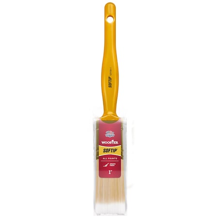 Wooster 1" Trim/Wall Soft, Paint Brush, Plastic Handle Q3108