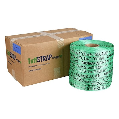 Cargo Tuff AARGrade5WovenPolyesterstrapping-2coils LS-TUFFSTRAP3223