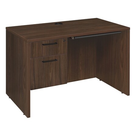 Regency Pedestal Desks, 29 in H, 42 in W X Wood, Neo Walnut LSP4224CD1NW