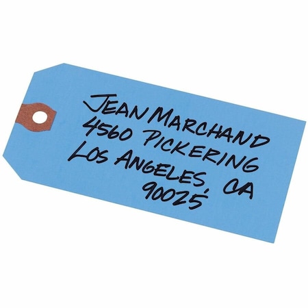 Avery Dennison Avery, Unstrung Shipping Tags, Paper, 4 3/4 X 2 3/8, Blue, 1000PK 12355
