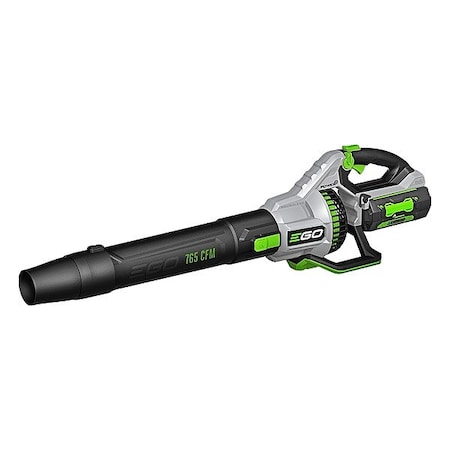 Ego POWER+ Cordless Battery-Powered Handheld Leaf Blower, 765 cfm, 200 mph, Battery Included, 64 dB LB7654
