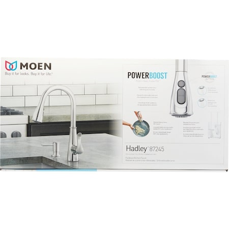 Moen Hadley 1-Handle Pull-Down Kitchen Faucet Chrome 87245