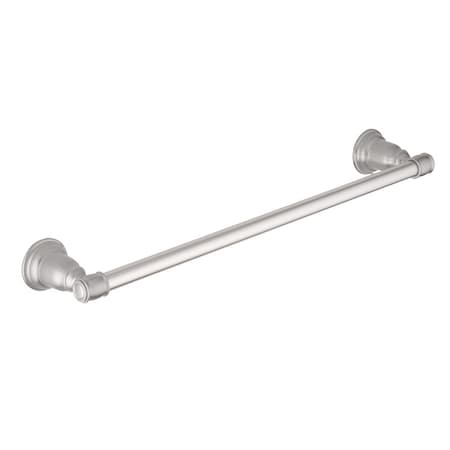 Oakbrook Collection Brushed Nickel Towel Bar 18 in. L Die Cast Zinc BH-OB4018BN