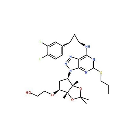 Ak Scientific Ticagrelor acetonide (10g), CAS 274693-26-4 3072AH-10g