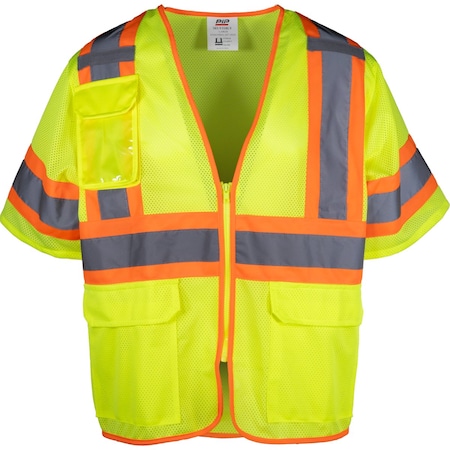 Pip ANSI Type R Class 3 Two-Tone Mesh Vest 303-V310-LY/L