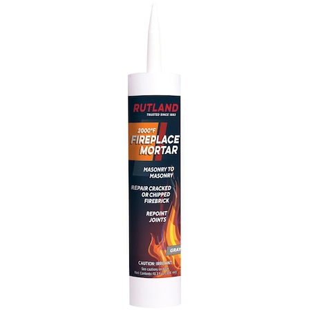 Rutland Fireplace Morter 10.3 fl oz Cartridge 63