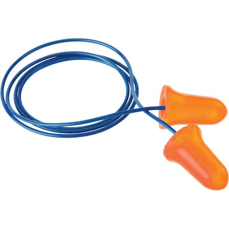 Workhorse Single Use Hearing Protection Earplugs, Bell Shaped, 100PK E5420947