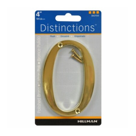 Hillman 4" Brs Flush Mount #0 843150