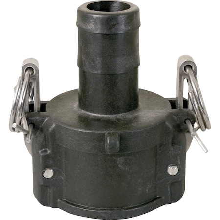 Apache 1-1/2'' ID Polypropylene Part C Female Hose Coupler 49030545