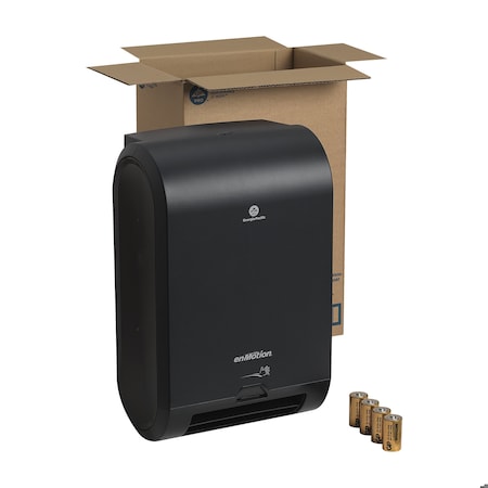Georgia-Pacific enMotion Flex Automatic Touchless Paper Towel Dispenser, Black 59762