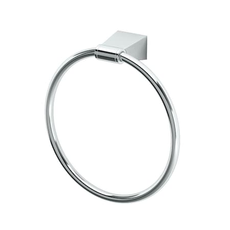 Gatco Bleu Towel Ring, Chrome 4712