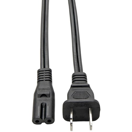Tripp Lite Power Cord, 1-15P to C7, 10A, 18AWG, 6ft P012-006