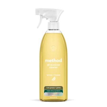 Method Lemon Freesia Scent All Purpose Cleaner Liquid 28 oz 11152
