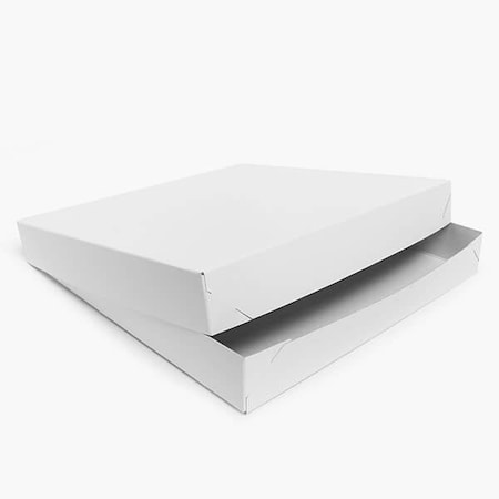 Nashville Wraps Recycled White 2 Piece Gift Boxes, 14x14x2, 50PK WC16
