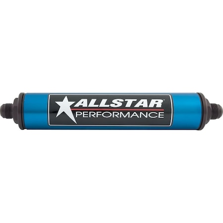 Allstar Performance 8 in. Fuel Filter with -12 AN Paper Element ALL40240