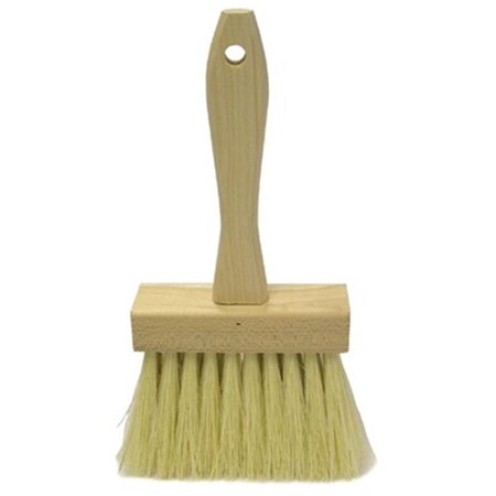 Light House Beauty 4 in. Masonry Brush- 3 in. Trim- White Tampico Fill LI3693524