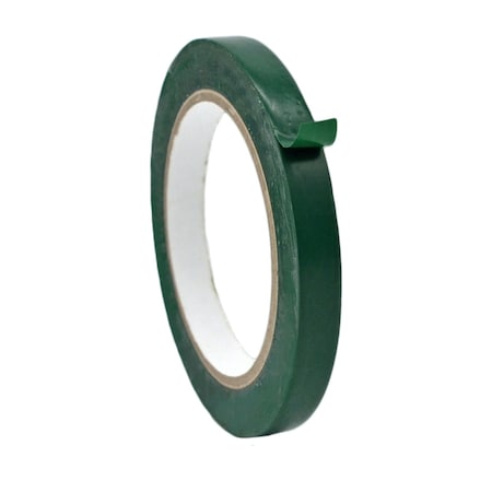 Wod Tape PVC, Emerald Green, 1/2 inch (12mm) W., 5 mil Thickness, 96 PK WOD VTC605-00500-96-60-EGR