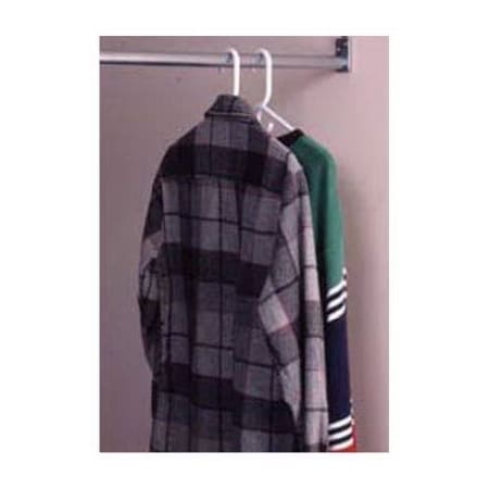 John Sterling Rod Closet W/Flg 72-120In Gry RP0022-72/120
