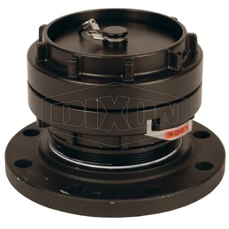 Dixon The Right Connection Storz Fitting, 6 x 5 in Nominal, Aluminum Storz/Carbon Steel Flange, Domestic NCS-CSF-STZ650C