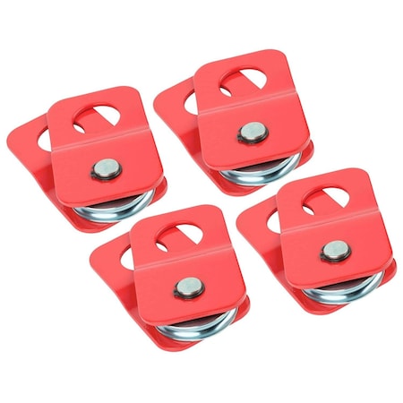 Mytee Products Recovery Winch 4 Ton Snatch Block, 10500lbs Capacity, Off Roading, Hauling, 4PK R-Winch4Tx4